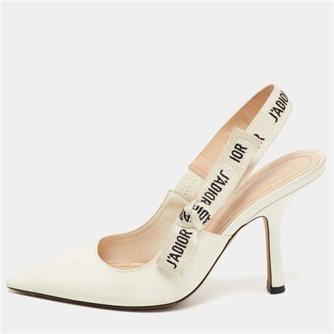 dior j'adior shoes white